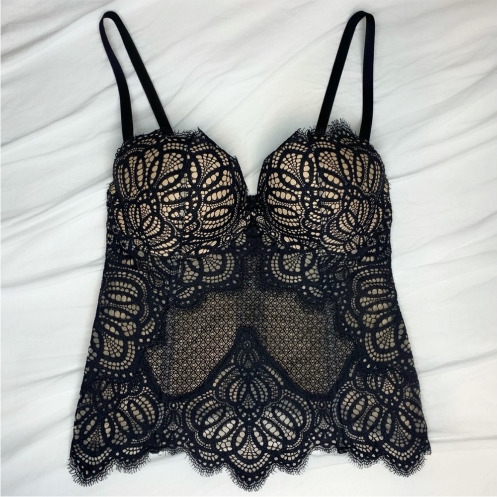 Elegant Black Lace corset